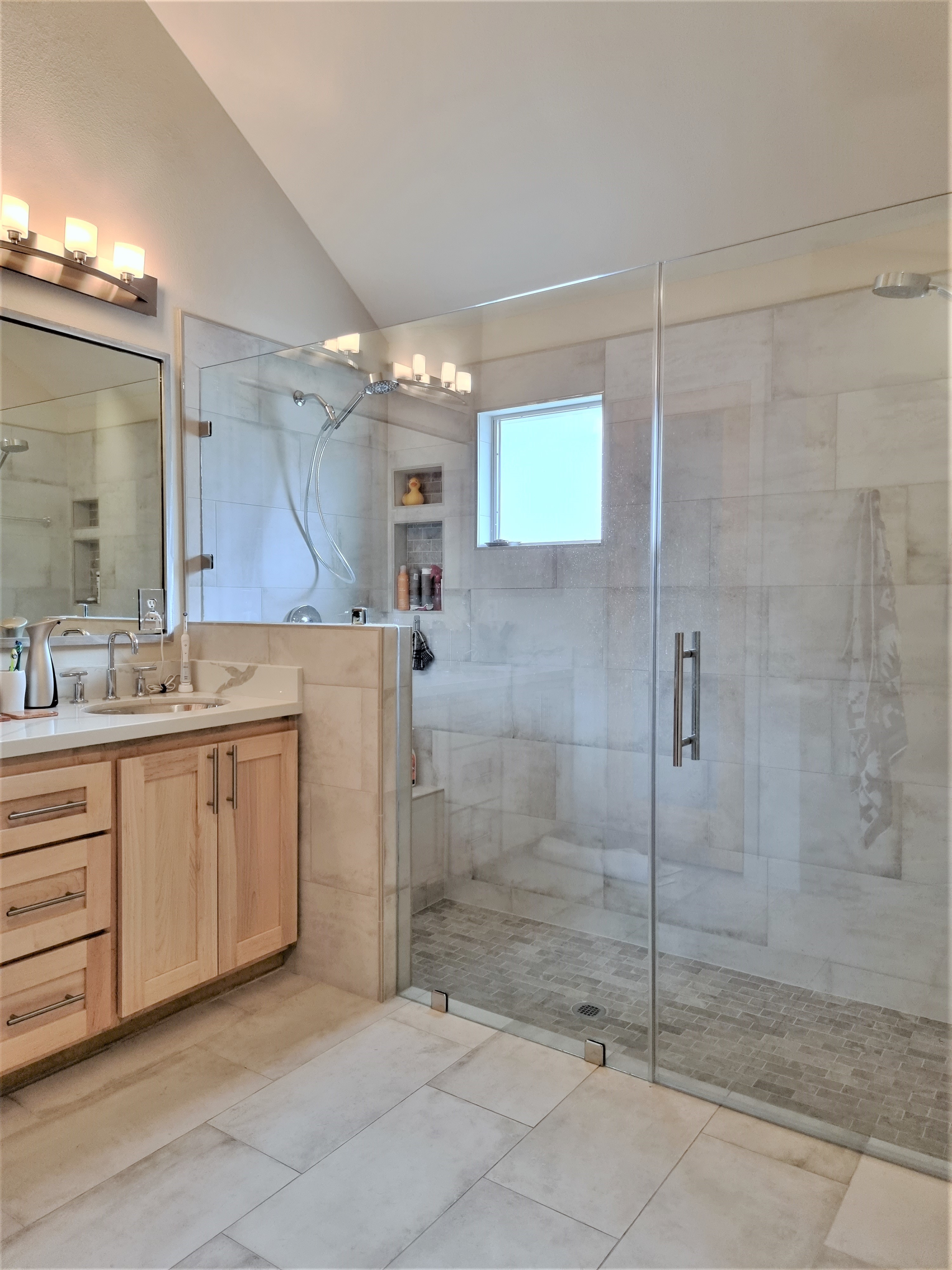 Master Bathroom Shower Ideas   Master Bath Houston Heights Bathroom Remodel 