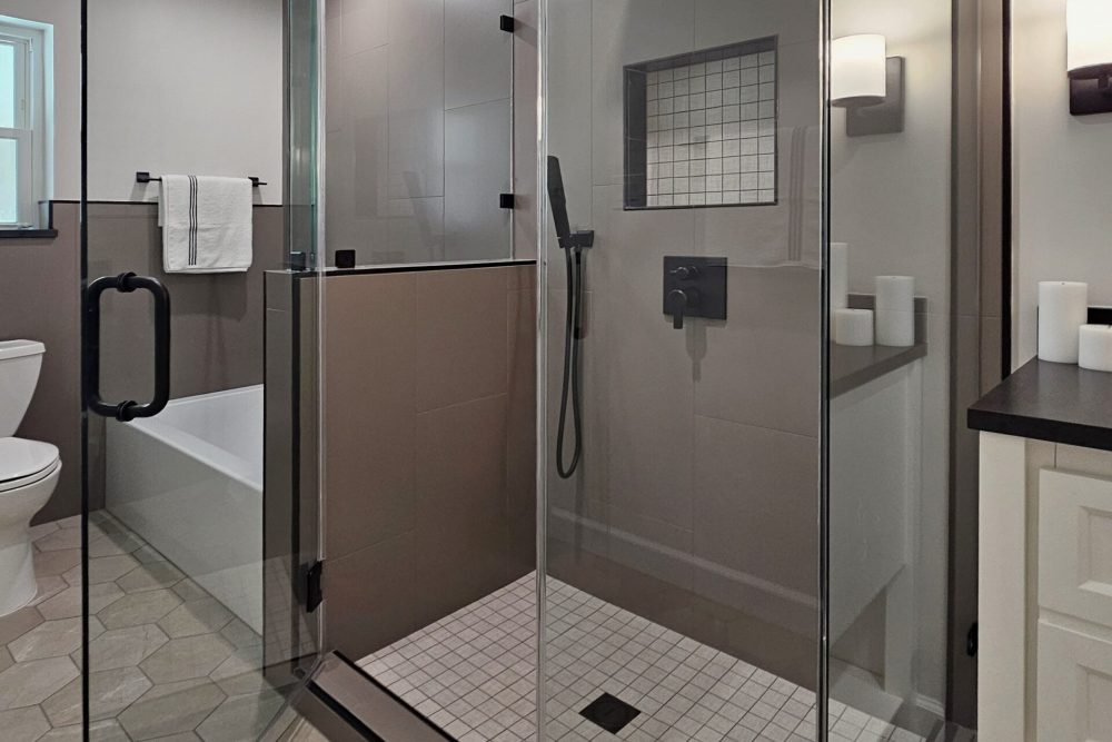 Memorial Houston Tile Bath And Shower Remodel