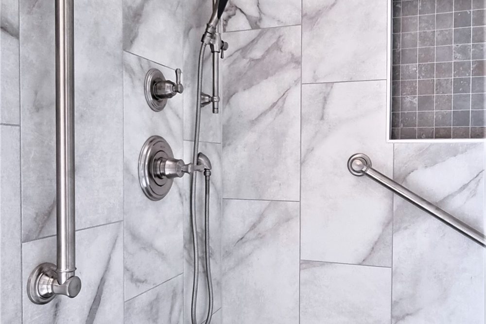 Pearland Tile Shower Full Bath Remodel (2)